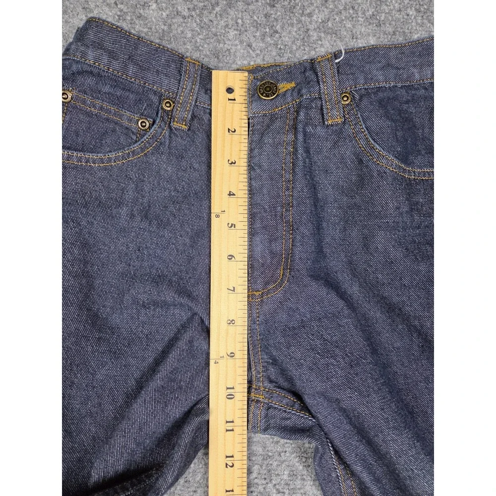 Hang Ten Jeans Straight Leg Mens 28 Indigo Dark Wash 100% Cotton Surf Denim